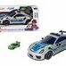 PROMO MAJORETTE Porsche policja + 1 pojazd
