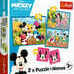 Puzzle 2w1 + memos Mickey and Friends 93344 Trefl