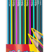 Ołówek z gumką heksagonalny School Colorino p48 mix cena za 1 szt