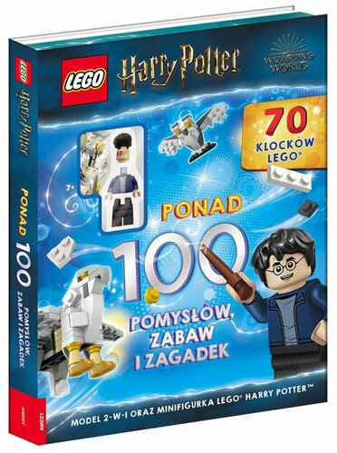 Książka LEGO Harry Potter. Ponad 100 pomysłów, zabaw i zagadek. LQB-6401