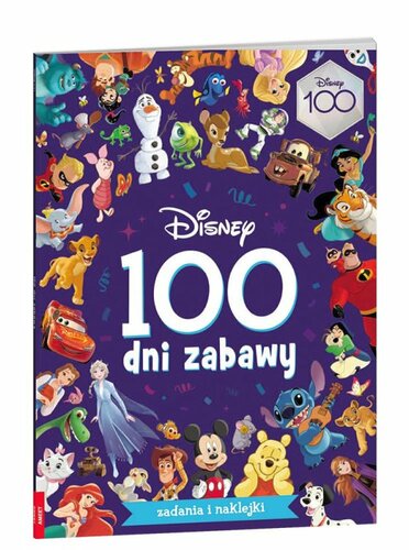 Książeczka Disney 100 dni zabawy STO-9101
