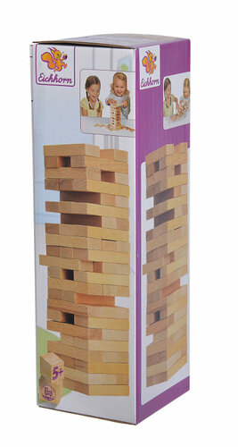 Chwiejąca się wieża drewniana gra 2466 Eichhorn