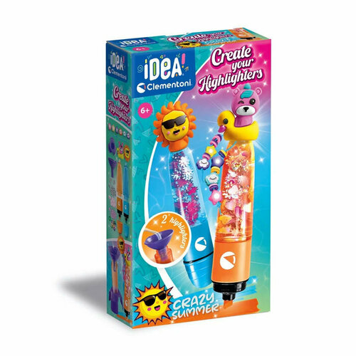 Clementoni Crazy chic Mini fabryka zakreślaczy Lato Crazy summer 18171