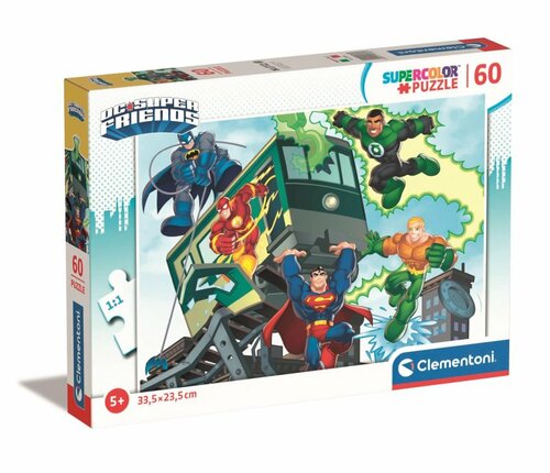 Clementoni Puzzle 60el DC Super Friends Comics 26066
