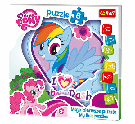 Puzzle Baby Fun Rainbow Dash My Little Pony. 36118 Trefl - Panda