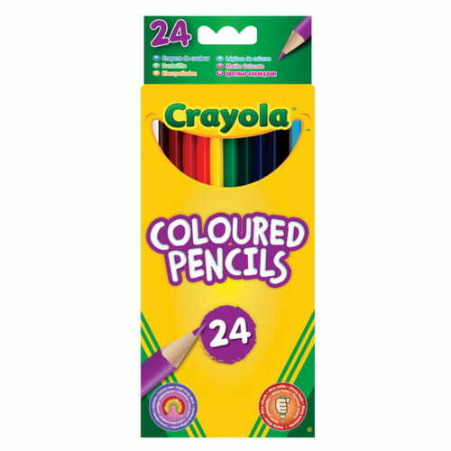 Kredki 24kol ołówkowe 3624 Crayola