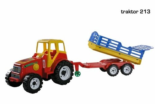 Traktor z przyczepą CHOIŃSKI mix cena za 1szt.