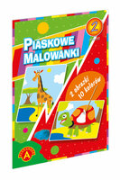 Piaskowa malowanka Żyrafa Żółw 1712 ALEXANDER p25