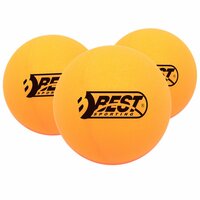 Zestaw 6 pomarańczowych piłeczek do tenisa stołowego średnica 40mm klasa 1 BEST Sporting 23111