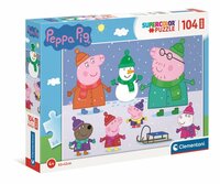 Clementoni Puzzle 104el Maxi Peppa Pig. Świnka Peppa 23752