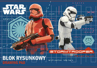 PROMO Blok rysunkowy A4 20k STAR WARS