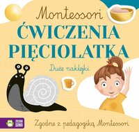 Książka Montessori. Ćwiczenia pięciolatka