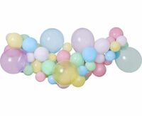 Girlanda balonowa DIY Pastelowa, 65 szt. 31324