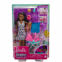 PROMO Barbie Skipper Klub Opiekunek Spacerówka zestaw HHB68 MATTEL