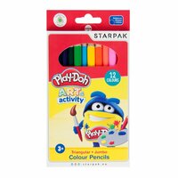 Kredki ołówkowe 12 kolorów Jumbo trójkątne Play-Doh Starpak