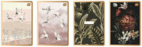 Zeszyt A5 80k kratka M 70g Metallic Satin Gold INTERDRUK p10 mix cena za 1szt