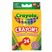 Kredki świecowe 24 kolory 0024 Crayola