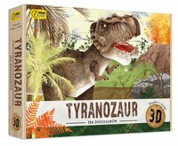 Tyranozaur. Książka i puzzle 3D. Wilga play
