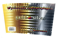 Wycinanka samop. gold&silver