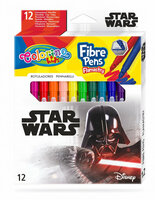 Flamastry 12 kolorów Star Wars 89540 Colorino Kids
