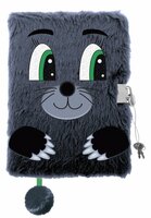 Pamiętnik z kłódką 3D włochacz A5 96k My Little Friend Mole