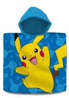 Ręcznik ponczo 60x120cm bawełniany Pokemon POK-532P Kids Euroswan