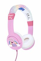 Słuchawki dla dzieci Świnka Peppa tęczowe. Peppa Pig PP0776 OTL