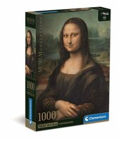 Clementoni Puzzle 1000el Compact Museum Leonardo da Vinci: Gioconda. Mona Lisa 39708 p6