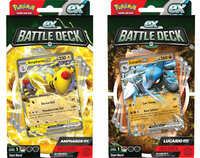 Pokemon TCG: April Ex Battle Deck Display Ampharos/Lucario p6, mix cena za 1 szt