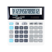 Kalkulator Donau Tech K-DT4126 12 cyfr 155x152x28mm biały