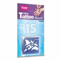 TYTOO Zestaw szablonów do tatuaży Odważny 15el 01072