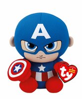 Maskotka Ty Beanie Babies Marvel Captain America 15cm 41189
