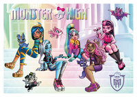 Podkład szkolny dwustronny laminowany Monster High