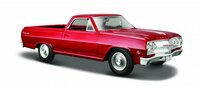 MAISTO 31977-40 Chevrolet el Camino 1965 czerwony samochód 1:25 p12