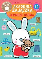Książka Akademia Zajączka. Pierwsze słowa. Books and fun