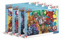 Clementoni Puzzle 15el ramkowe Marvel Super Hero 22240 p6 cena za 1 szt