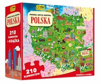 Puzzle Polska. Poznawaj, baw się, odkrywaj