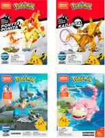 MEGA CONSTRUX Pokemon Zestaw z funkcją GDW29 MATTEL mix cena za 1 szt