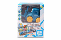 Mini auto z puzzlami Edu&Fun Podnośnik 125904