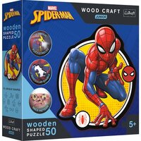 Puzzle drewniane 50el Moc Spidermana 20204 Trefl