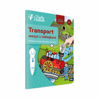Książka Zeszyt z naklejkami: Transport Czytaj z Albikiem TB5