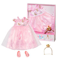 BABY born® Ubranko Deluxe Różowa sukienka księżniczki 43cm ZAPF