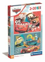 Clementoni Puzzle 2x20el SuperColor Cars Auta 24808