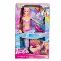 Barbie Lalka Malibu Syrenka Zmiana koloru HRP97 MATTEL