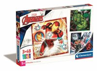 Clementoni Puzzle 3x48el SuperColor square Marvel The Avengers 25315