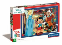 Clementoni Puzzle 104el Super Pinokio 25756
