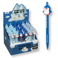 Długopis Pingwin na lodzie, niebieski ZF2922 p36
