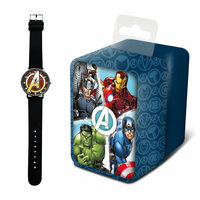 Zegarek analogowy w metalowym opakowaniu Avengers MV15786 Kids Euroswan