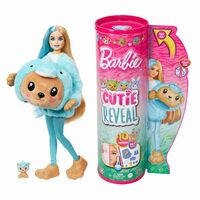 Barbie Lalka Cutie Reveal Miś-Delfin HRK25 MATTEL