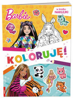Książeczka Barbie. Koloruję! FB-1101